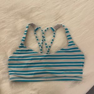 Limited edition Lululemon sports bra stripes